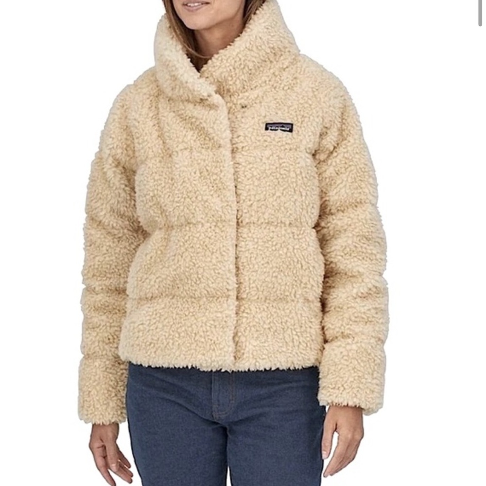 PATAGONIA High Pile Fleece Down Jacket Sz XL
